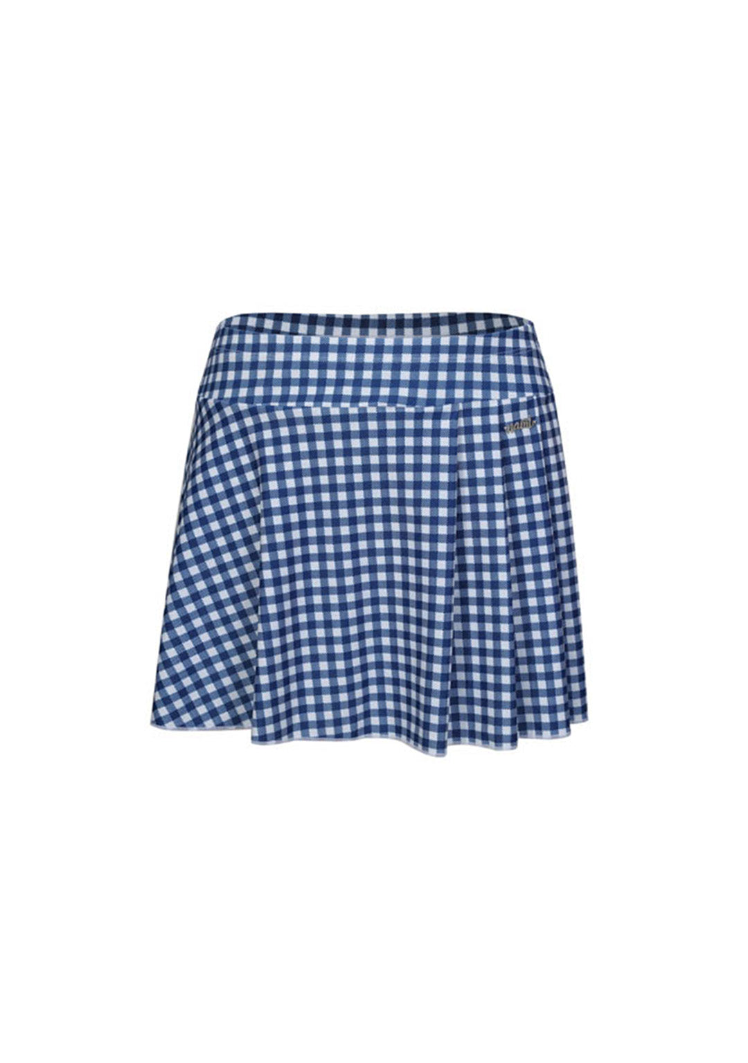 藍色高腰裙MIX&MATCH泳衣下身 <24101700>