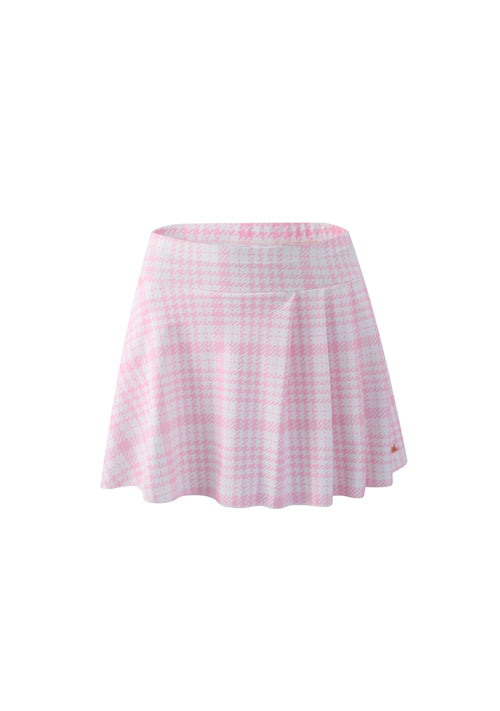 粉紅色高腰裙MIX&MATCH泳衣下身 <24101891>