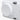 NAMI Online Store 白色 3in1 流動電源 <72001930-NB01W> 特寫：純白、流線型設備，配備圓形蓋子、LED 指示燈和 USB-C 連接埠。這款三合一充電行動電源融合了現代風格與多功能性。.