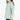 身著綠色撥水防風外套<20221669-30>的女子，在純白的背景下佇立，準備參加戶外活動。.