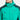 一名男子穿著青綠色撥水防風外套 <20221671-32>，連帽、高領、胸前拉鍊口袋，前方有兩個小 Logo，融合運動時尚的風格；他的臉部分在畫面之外。.