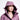 Person wearing a purple hooded jacket with 'Wonda' branding on a white background