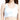 一位女士從肩部到腹部展示了白色 3 件套裝運動泳衣 <21221351> 運動胸罩，白色和淺藍色圖案襯托純白色背景。.