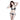 一名女子閉著眼睛，雙手插在頭髮上，身穿黑色-MIX&MATCH泳衣下身 <24051475>，以純白色為背景。.