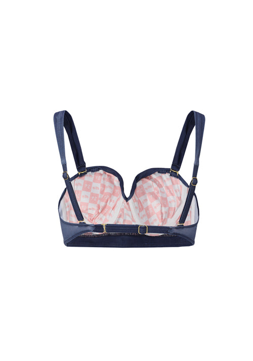 深蓝色MIX&MATCH泳衣上身 <23651909>