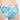 身穿 NAMI Bikini 系列天藍色高叉三角 MIX&MATCH泳衣下身 <24051623>的人物特寫，腰帶上有紅色「NAMI」字樣。素色背景失焦。.