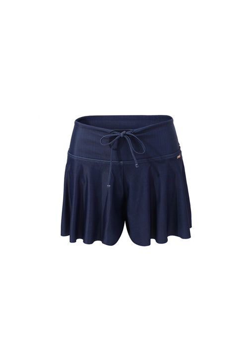 深藍色高腰裙MIX&MATCH泳衣下身 <24171861>