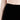 身穿黑色緊身長褲抓毛保暖泳衣 <26401144-NR01>的人的腰部和下半身特寫，腰帶上方可見部分裸露的腹部。.